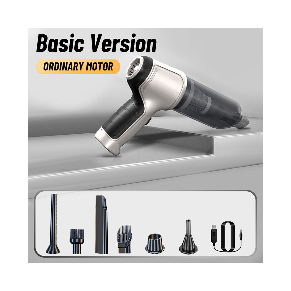 Aspirateur de voiture (basique) 95 000 PA, aspirateur portable sans fil pour voiture et maison, aspirateur