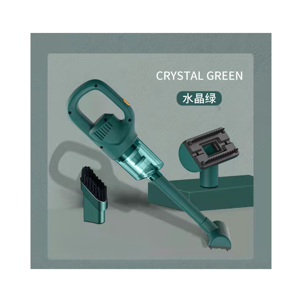 (Vert) Aspirateur à main sans fil aspirateur voiture aspirateur domestique outil de nettoyage domestique