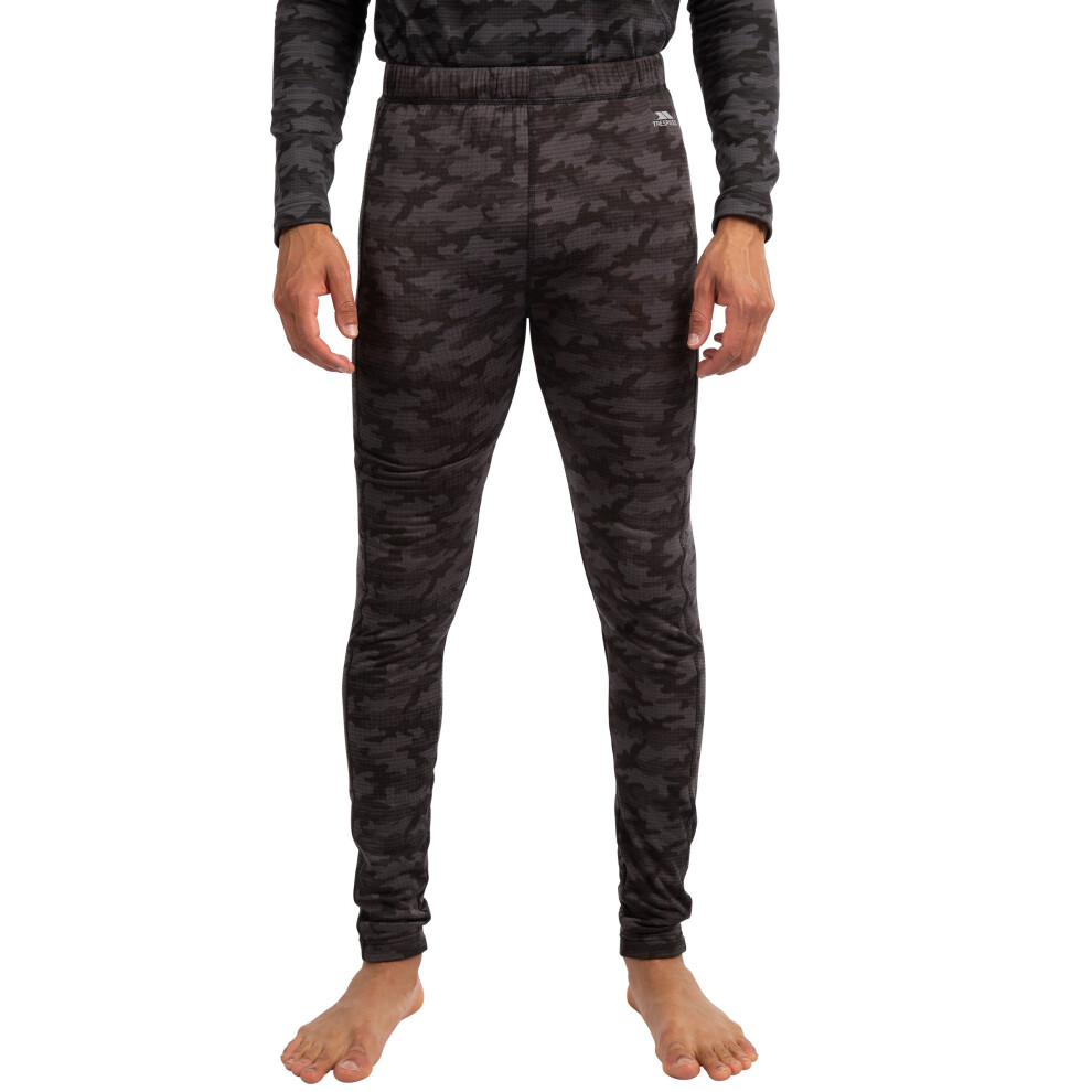 (XXL, Dark Grey) Trespass Mens Base Layer Pants Trousers Derren