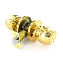 Securit - Brass Passage Knob Set - 60mm/70mm