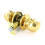 Securit - Brass Passage Knob Set - 60mm/70mm 2