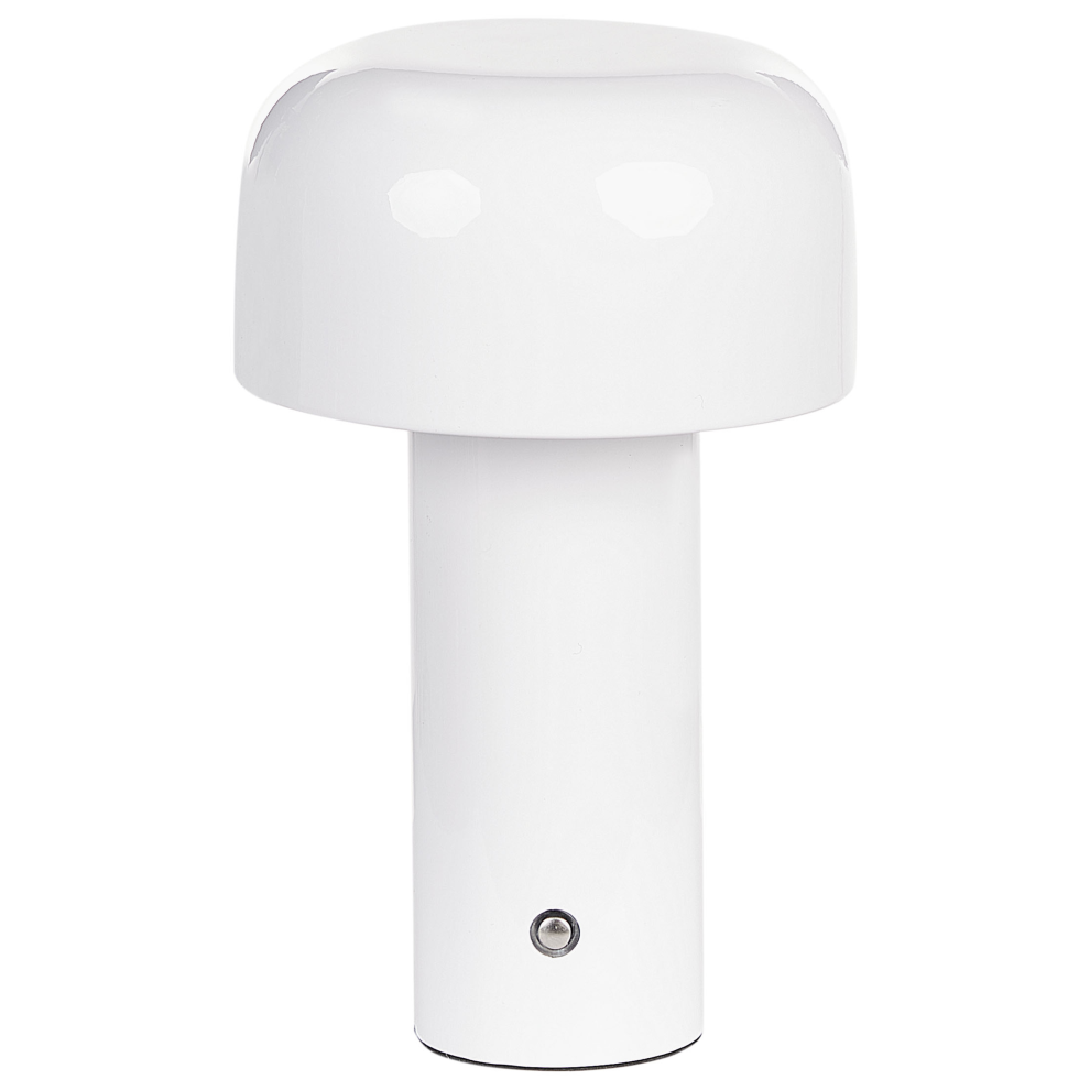Wireless LED Table Lamp BESOS with Dimmer Metal White