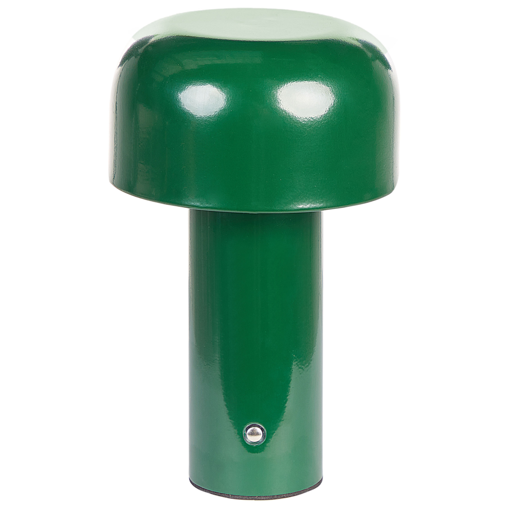 Wireless LED Table Lamp BESOS with Dimmer Metal Green
