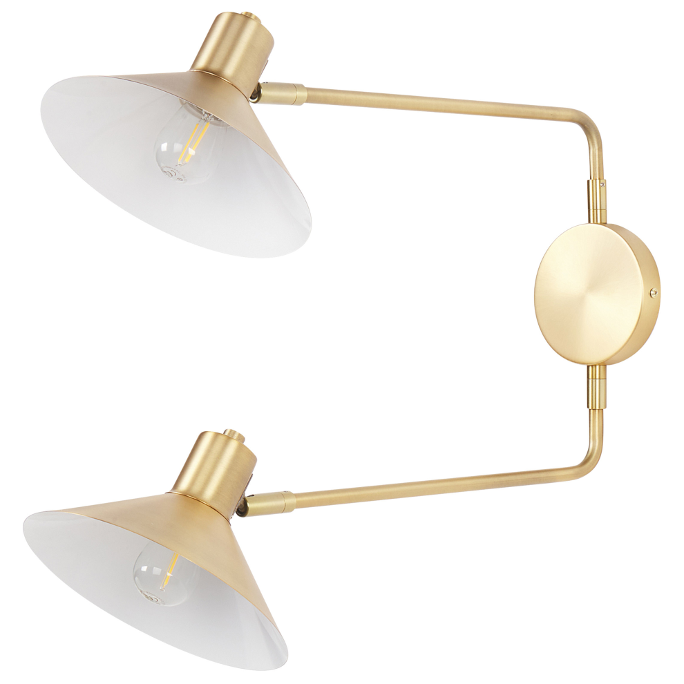 Wall Lamp KADASSA Adjustable Metal Gold