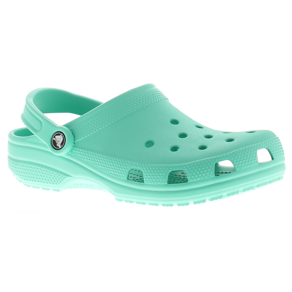 (Green, 12 (Children's)) Crocs Classic Girls' Sandals & Sliders UK Size