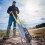 Roughneck Sharp Edge Posthole Digger 1.46m, Yellow 3
