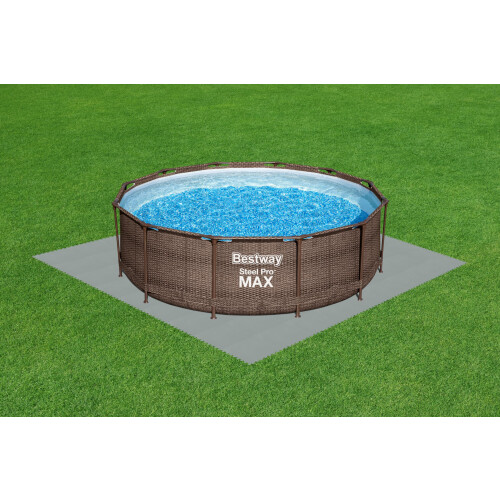 Bestway | Pool Floor Protector 9-Pack, Grey 50 cm x 50 cm 1