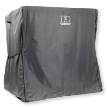 Barlborough Garden Swing Cover | 2 Seater Waterproof Wind Resistant Large Outdoor Garden Swing Seat Cover with Air Vents and Zips | 175cm x 160cm x