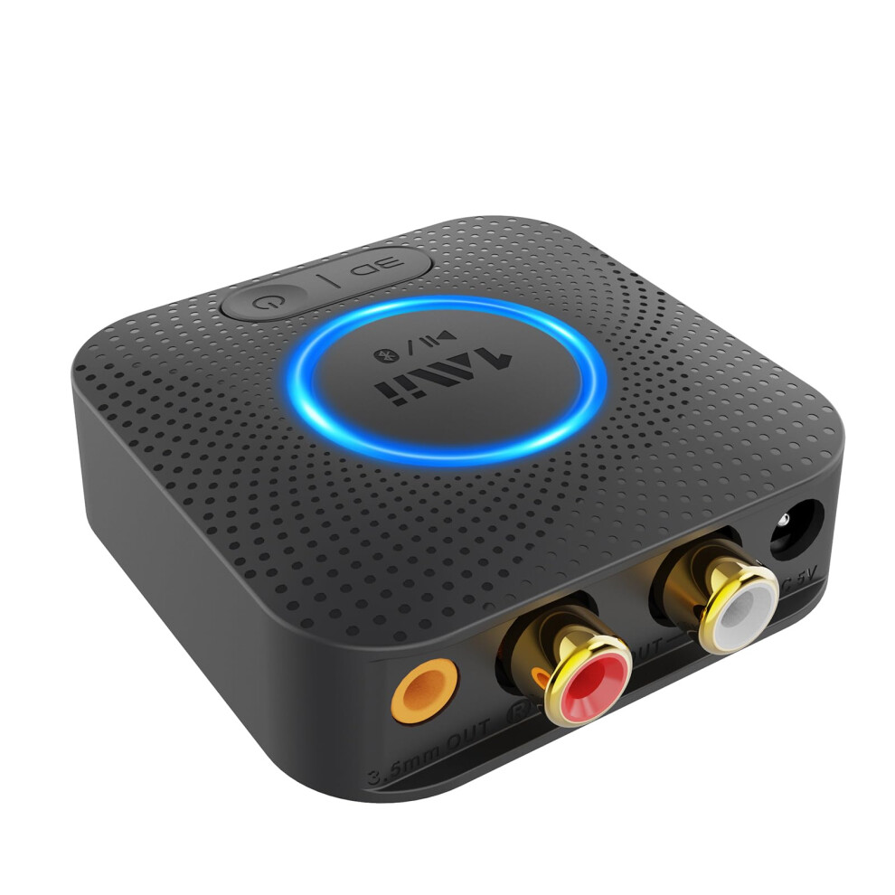 B06hd Bluetooth 5.1 Receiver For Hifi, Aptx Hd & Low Latency Bluetooth Audio Adapter With 3D Surround, Rca And 3.5Mm Jack Audio Receiver For Music 6976331141498