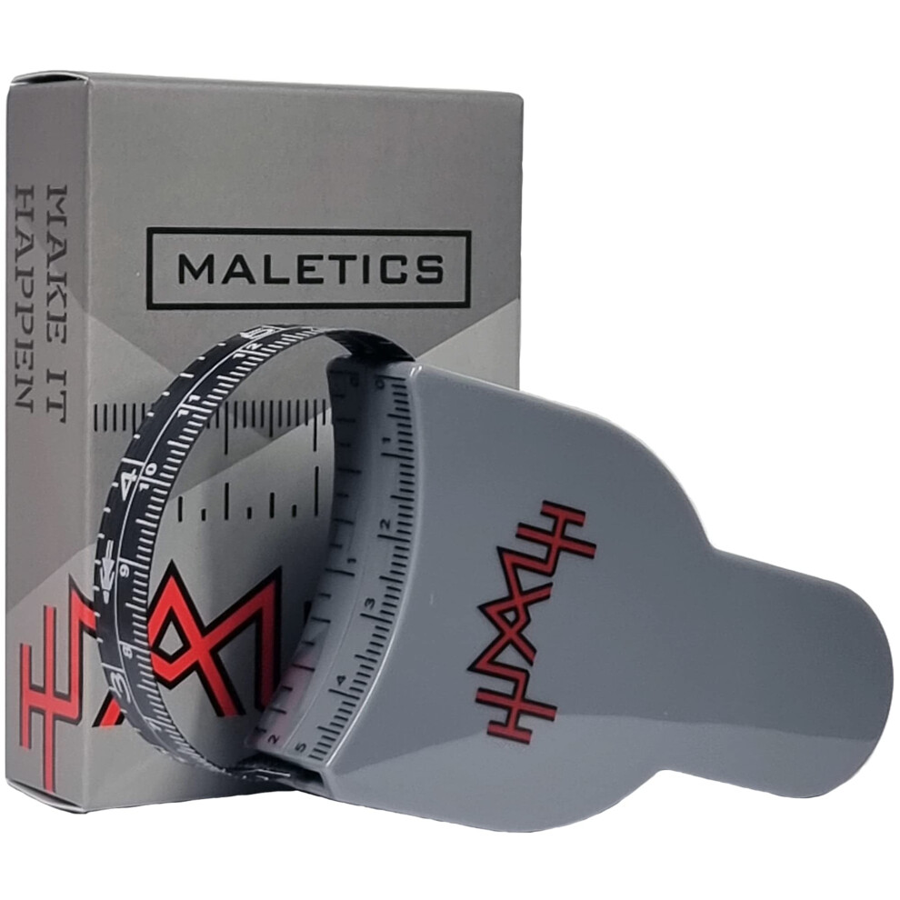 Maletics Â 150Cm 60Inch Double Sided Body Tape Measure - Fitness, Gym & Weight Loss Measurement Tracker - Durable Case, Strong Pvc Fiberglass Tape, Buckle