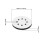 QWORK 2PCS Soft Sponge Interface Pad for Eccentric Sanders, 125mm 8 Holes Hook & Loop Soft Pad Sanding Pad, Impact Resistant Low Noise 6