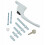 B0CJ2MRNBT Maxim Inline Multi Spindle Handle is Non Suit Both Right Left Handed Window Applications, White 1