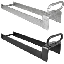 IRONTITE Heavy Duty Gate Latch for Wooden Gates 3" Wide Gate - Driveway, Farm and Field Gate Lock, Gate Catch, Throw Over Gate Loop for Secure Wood