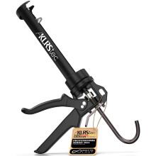 KLRStec Professional Caulking Gun [25:1 Thrust Ratio] Heavy Duty Sealant Gun for All Standard 10oz / 310ml / 1/10 Gallon Silicone and Adhesive