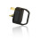 Mr. Gadget's Solutions UK Mains Easy Pull Grip Handle Plug Switch 13A Fused Re-wireable – Mobility/Arthritis/Disability/Weak Grip/Elderly - Black 5