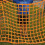 Cargo Hoisting Nets 1Mx1M Polyester Safety Hoisting Net 300 KG High Load Capacity Cargo Hanging Net Square Mesh Handling Hoisting Straps for Loading 4