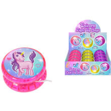 Responsive Bright Unicorn Light Up LED Kids Yoyo | Three Colours | Kids Toys | 5.5cm