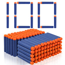 Foam Bullets, 100 Pcs Nerf Darts, Nerf Elite Gun Bullets Ultra Refill Foam Darts for N-Strike Elite Blasters Series