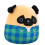 Squishmallows Original 12 Inch - Prince the Brown Pug 3