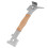 Bee Tool, Beekeeping Tool Easy to Use Beekeeping Equipment, Multifunctional for Prying Out Frames Separating Boxes Scraping Wax Scraping Propolis 3
