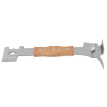 Bee Tool, Beekeeping Tool Easy to Use Beekeeping Equipment, Multifunctional for Prying Out Frames Separating Boxes Scraping Wax Scraping Propolis