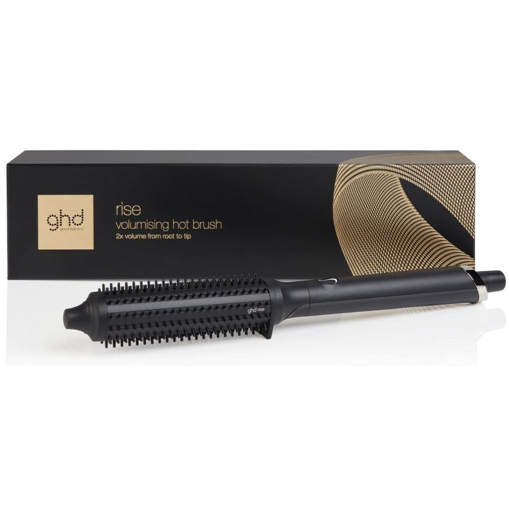 Rise Volumising Hot Brush - 2X More Volume - for All Hair Types (UK Plug)
