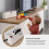 78020 CableGuard Cable Box - Child Safe Cable Management for Multiple Sockets, White (31 cm) 5