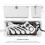 78020 CableGuard Cable Box - Child Safe Cable Management for Multiple Sockets, White (31 cm) 6