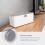 78020 CableGuard Cable Box - Child Safe Cable Management for Multiple Sockets, White (31 cm) 7