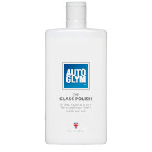 Car Glass Polish, 500ml - Windscreen and Car Window Cleaner, Deep Cleaning Cream for Crystal Clear Vision Inside and Out