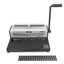 Comb Binding Machine, 21 Hole, 200-Sheet Binding, A4, SD-1501A21
