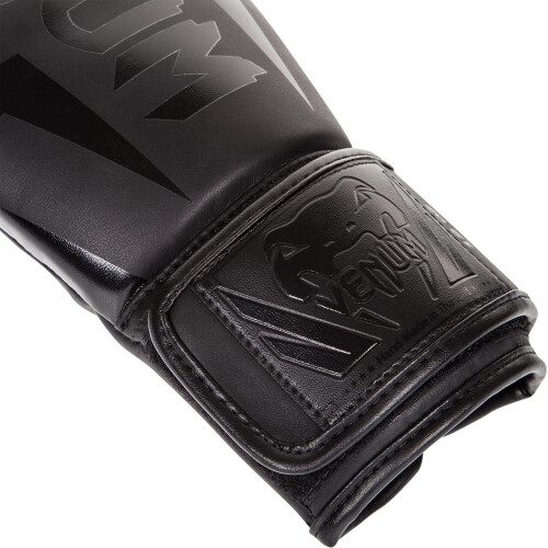 Venum Unisex Ενηλίκων Elite Προπονητικά Γάντια Πυγμαχίας, Μαύρα, 16 Oz US 2