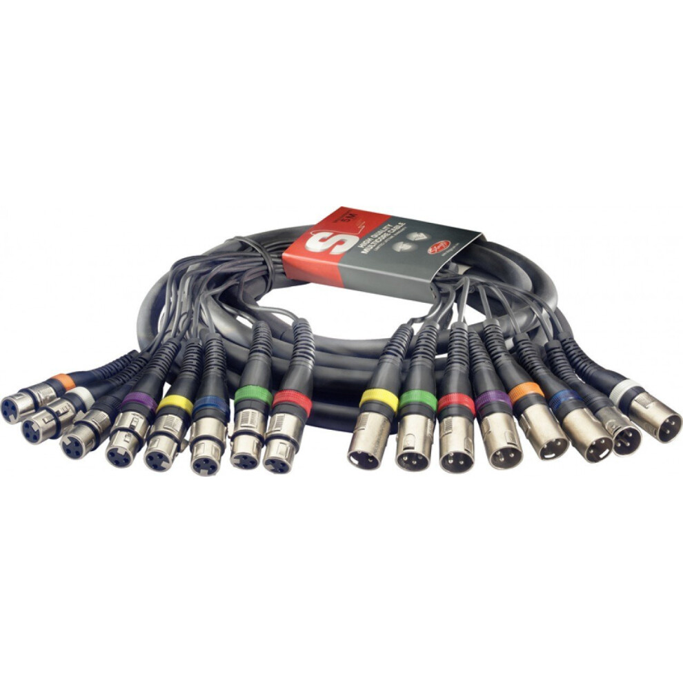 SML5/8XF8XM E 5m/15ft Multicore Cables