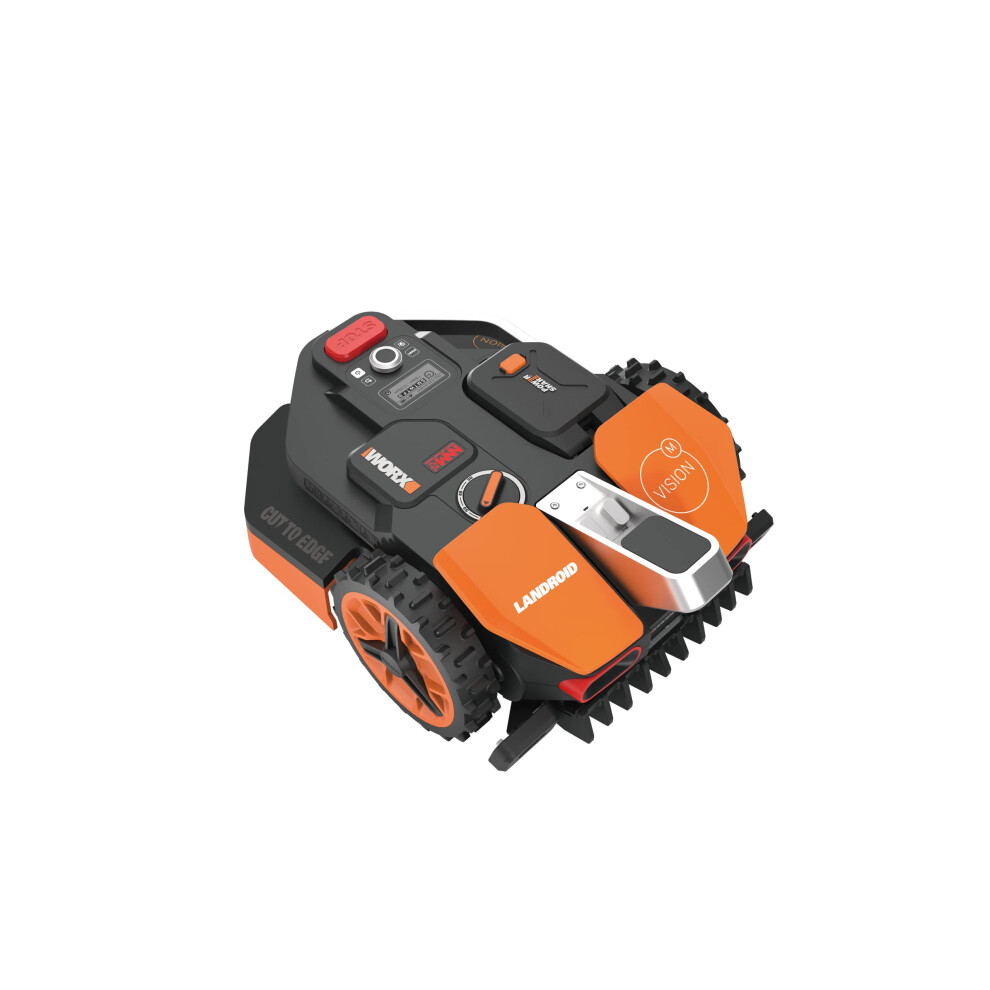 WR206E Landroid Robotic Lawn Mower – 600m² Patented AIA Mowing Multi-Zone, Auto Charging, 20V PowerShare Battery, Rain Sensor, Cut-to-Edge