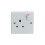 Single Switched Socket Wall 1 Gang Plug Electric 13 Amp White BS1363 Conforms 1