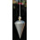 300g Plumb Bob with 20m String - Solid Steel, Brass-Head Screw, for Vertical Alignment 3