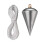 300g Plumb Bob with 20m String - Solid Steel, Brass-Head Screw, for Vertical Alignment 1