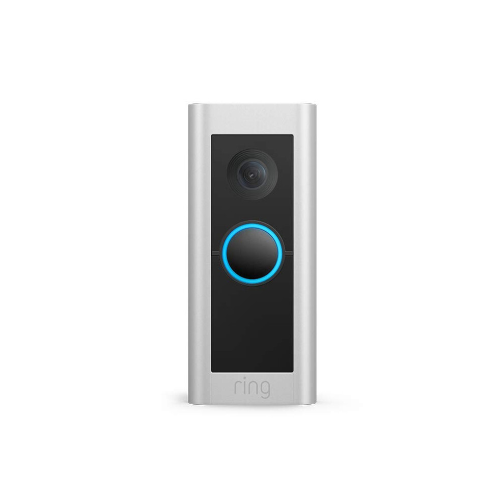 Certified Refurbished Ring Video Doorbell Pro 2|Doorbell camera, HD+ Video, Head to Toe Video, 3D Motion Detection, Wifi, hardwired (existing doorbell