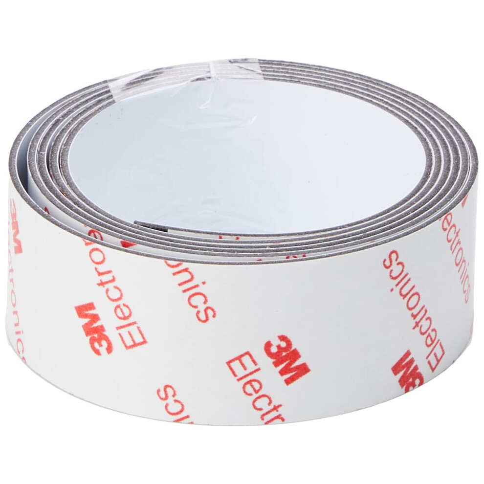 Ferroflex 25Mm Wide 3M Self Adhesive & Gloss White Ferrous Strip For Walls, Office, Home And Creating Instant Surfaces Magnets Will Attract To - 1 5055641272502