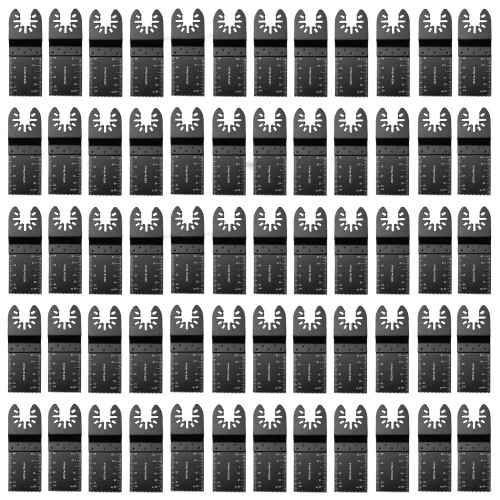 60Pcs Oscillating Tool Blades Professional Universal Oscillating Saw Blades Quick Release Multi Tool Blades Compatible with Fein Multimaster,