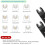 60Pcs Oscillating Tool Blades Professional Universal Oscillating Saw Blades Quick Release Multi Tool Blades Compatible with Fein Multimaster, 4