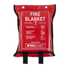 SVB3/K40 Kitemarked Budget Fire Blanket | Large Fire Blanket (1.2m x 1.8m) | Suited For Use Around The Home (Kitchen, Office, Garage)