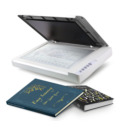 OS1180 Flatbed Scanner for A3 Graphics and Documents - Designed for Libraries, Schools or Small Offices - Scan A3 Document in 9 Seconds About