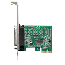 PCIe Expansion Card, PCI Express 1X to DB25 Parallel Port Adapter Card Compatible with IEEE 1284 SPP/Byte ECP Modes for Printers, Scanners