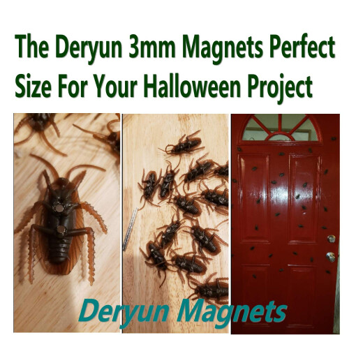 Mini Magnets - 100pcs Tiny Round Magnets for Crafts 2