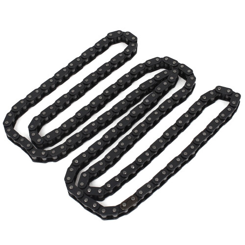 Sourcingmap 150cm Long 3/8-inch Pitch 160 Link Riveted 06B Industrial Roller Chain