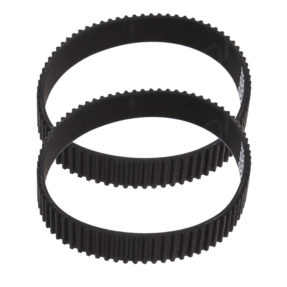 Planer Toothed Drive Belts Htd 3M-225 12Mm Synchronous Belt Rubber Closed Loop Timing Pulley Belt 2604736001 2-Pack Black 6973553335001