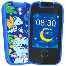 Kids Smart Phone for Boys, Christmas Birthday Presents Gifts for 3 4 5 6 7 8 years old Boys, Touchscreen Kid Toy Phone MP3 Music Player with Dual