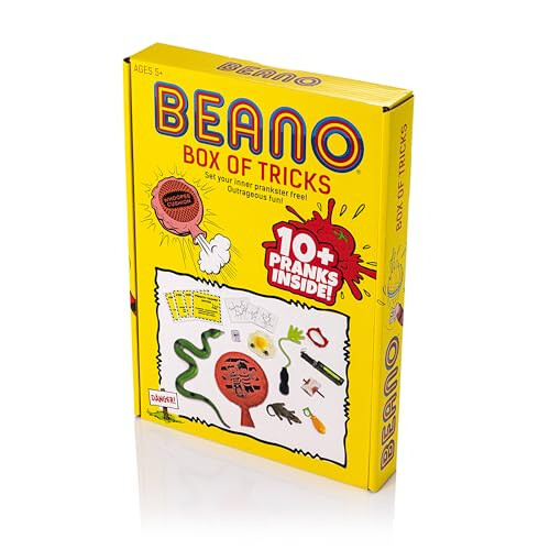 BEANO JOKE BOX OF TRICKS JOKE BOX 10+ PRANKS GIFT PRESENT 2