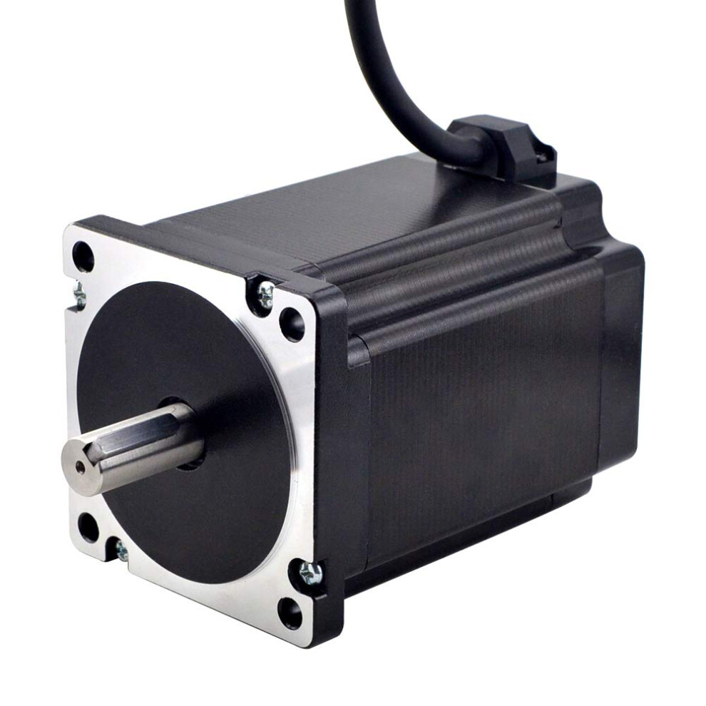 Nema 34 Stepper Motor 8.5Nm(1203.94Oz.in) 6.0A 14Mm Key-Way Shaft With 1M Cable 750226819862